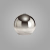 Atherington 30cm Globe in Smoked & Clear Glass