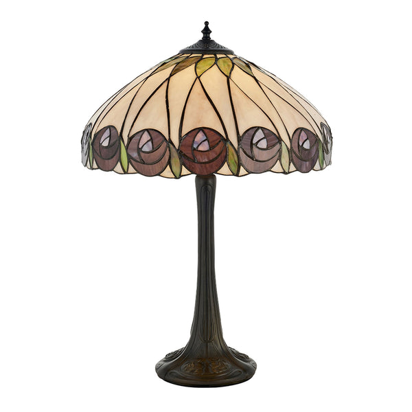 Hutchinson Tiffany Glass Medium Table Lamp