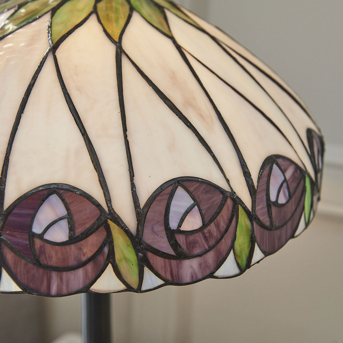 Hutchinson Tiffany Glass Medium Table Lamp