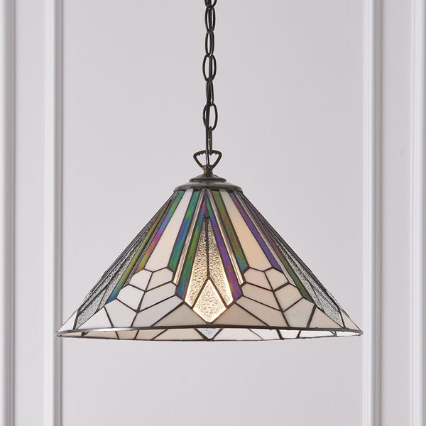 Astoria Medium 1 Light Tiffany Pendant Light