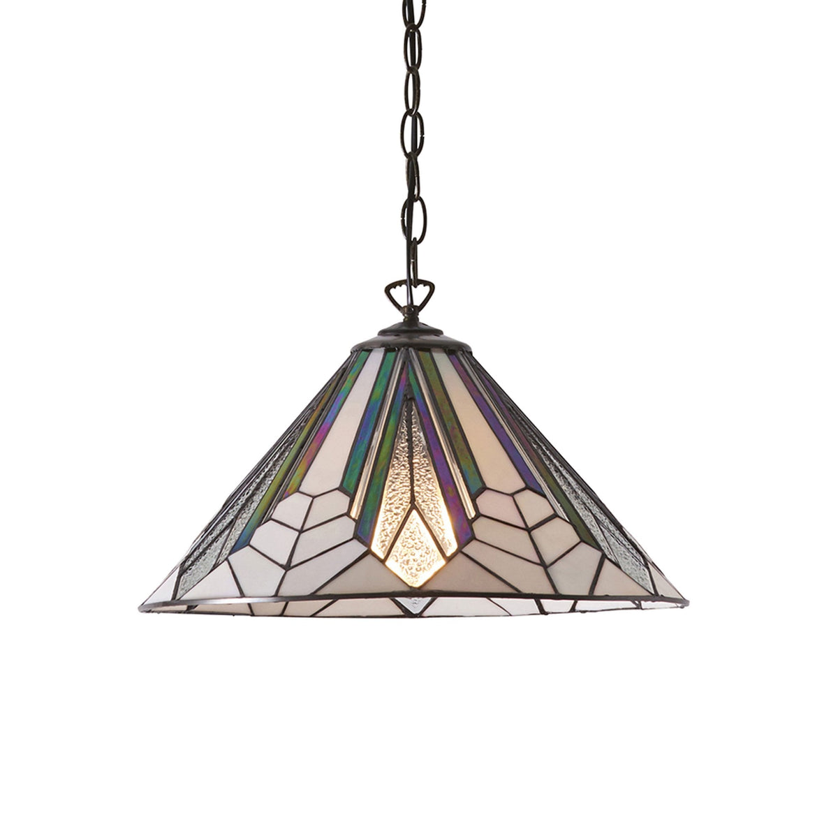 Astoria Medium 1 Light Tiffany Pendant Light