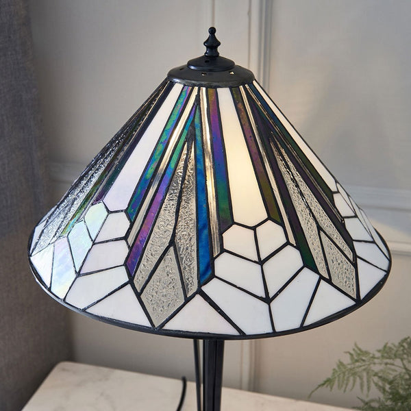 Astoria Tiffany Glass Medium Table Lamp