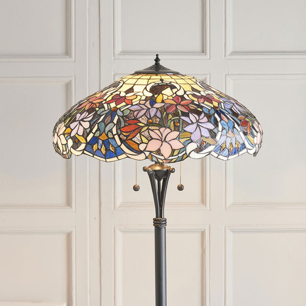 Sullivan Tiffany Glass Floor Lamp