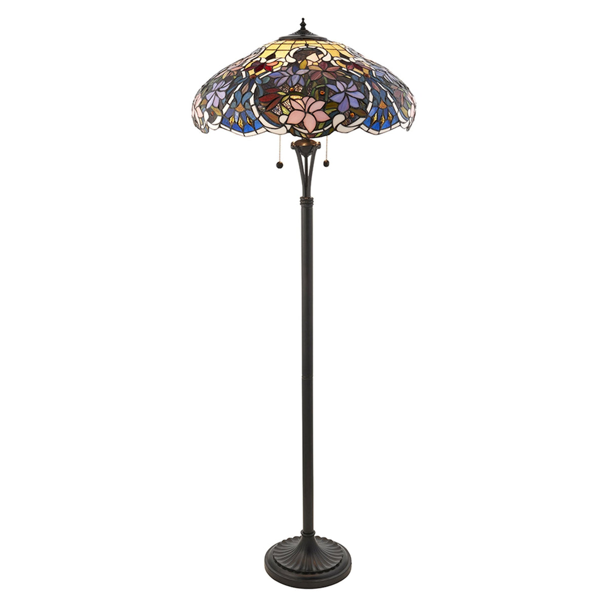 Sullivan Tiffany Glass Floor Lamp