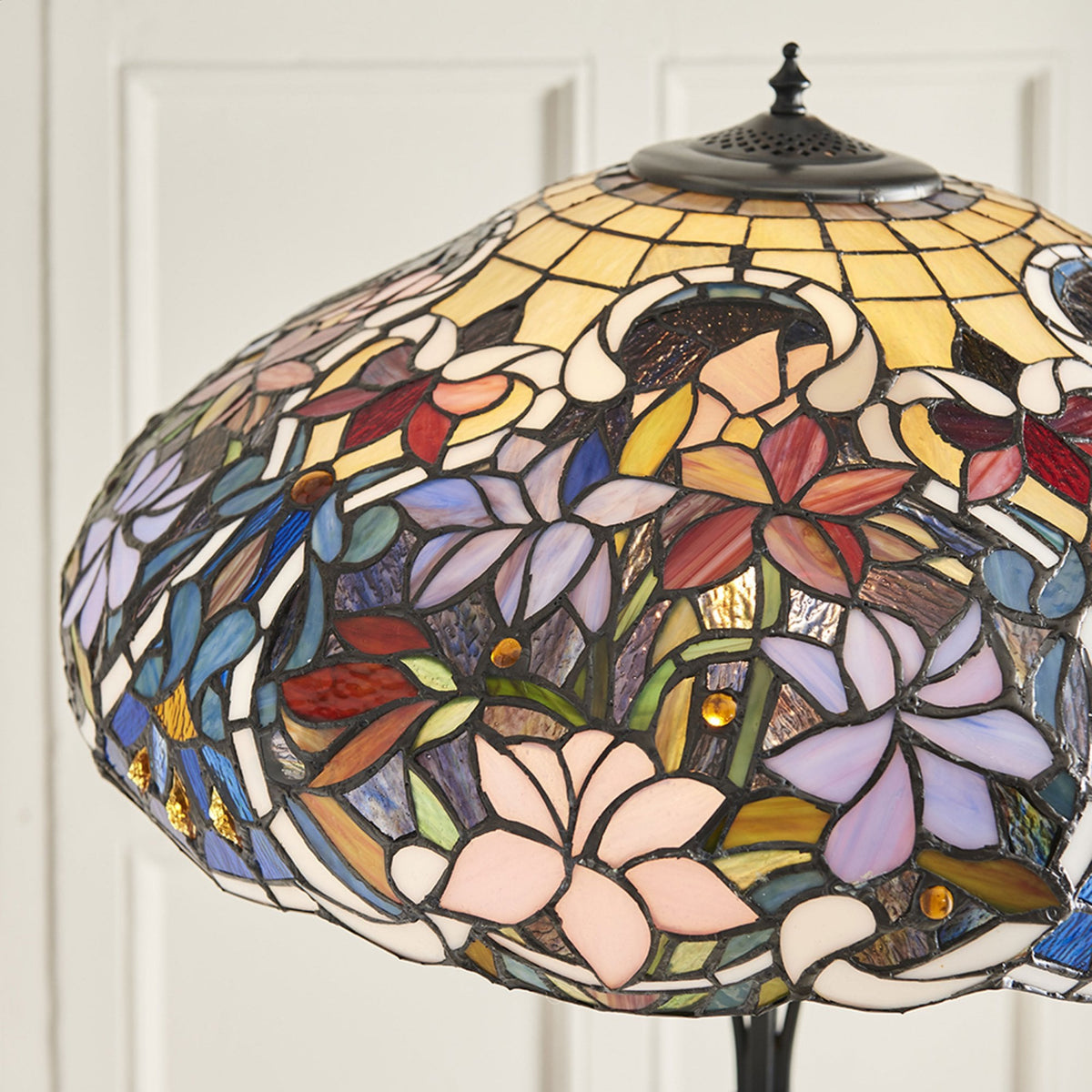 Sullivan Tiffany Glass Floor Lamp