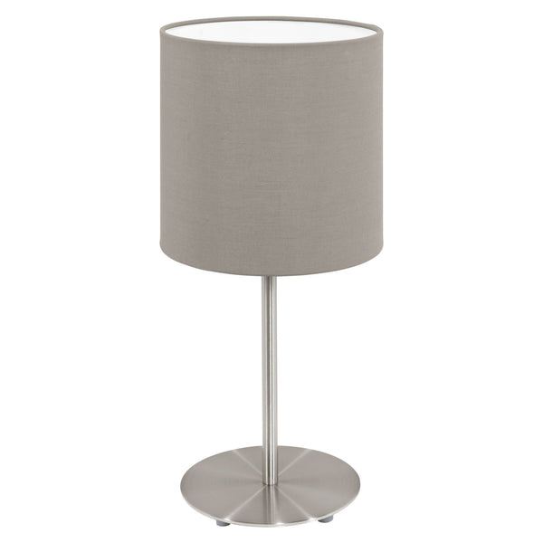 Pasteri 275mm Table Lamp with a Taupe Shade