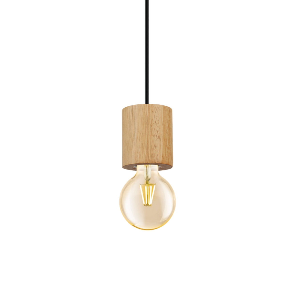 Turialdo Minimalist Wooden Pendant Light