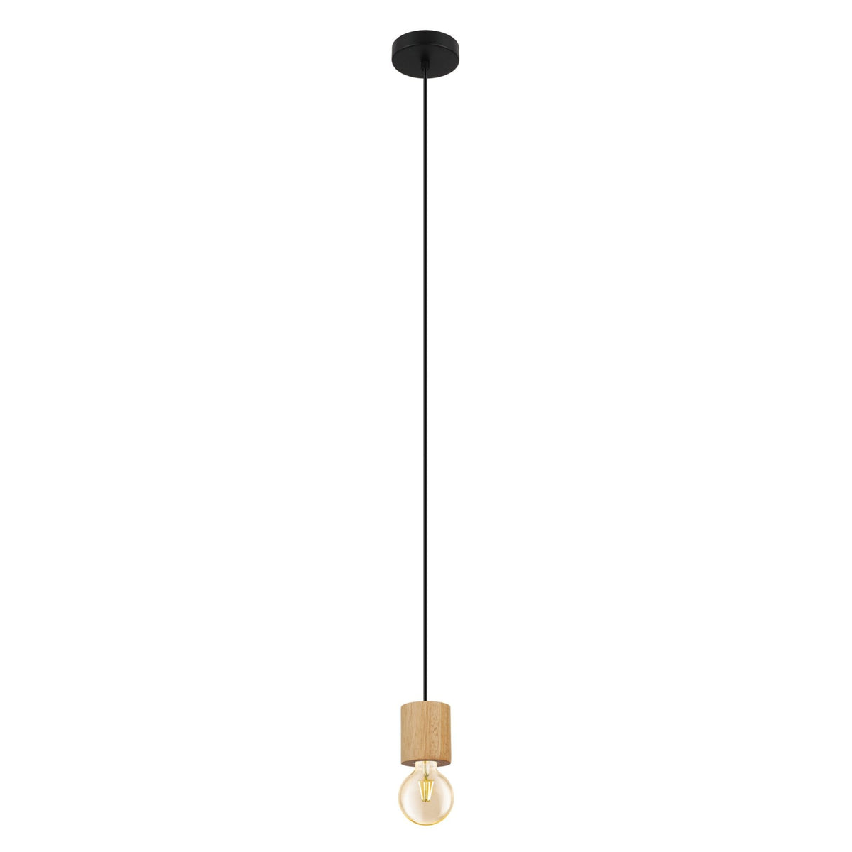 Turialdo Minimalist Wooden Pendant Light