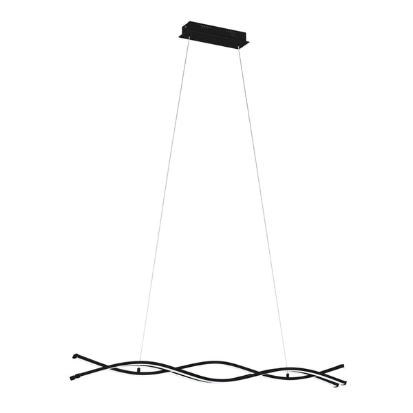 Lasana 3 Black and White 36w LED Pendant