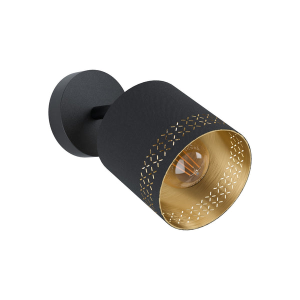 Esteperra Single Spotlight in Black & Gold