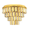 Erseka 485mm Brass & Crystal Ceiling Light