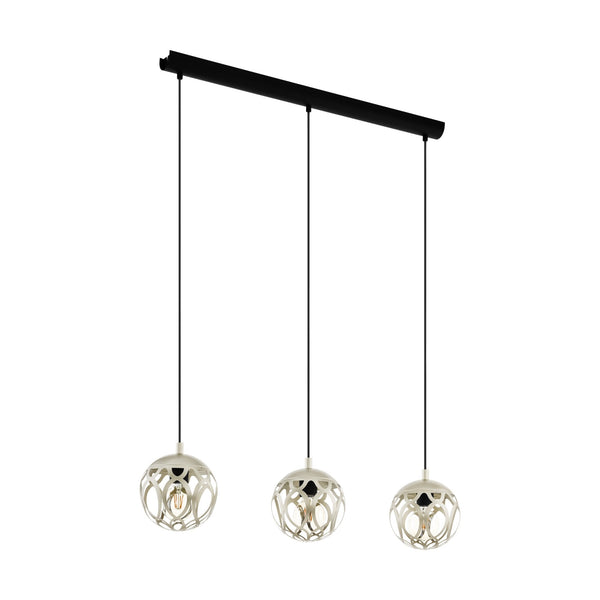 Mirtazza Black & Champagne Triple Bar Pendant