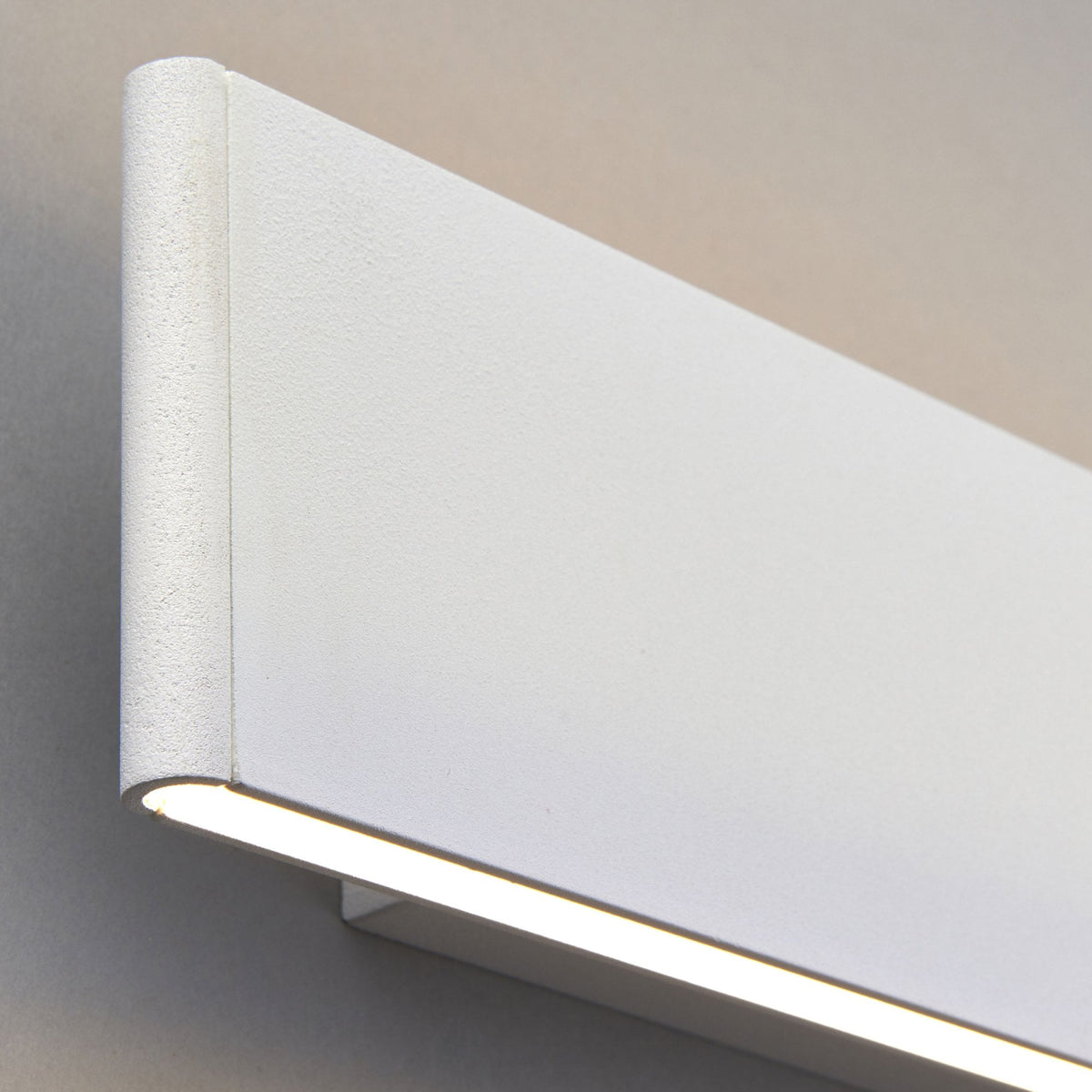 Bodhi 285mm LED Twin Wall Light in Textured Matt White