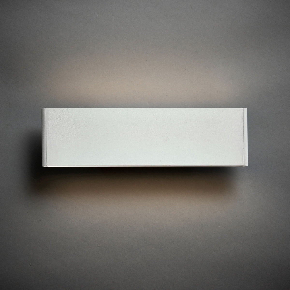 Bodhi 285mm LED Twin Wall Light in Textured Matt White