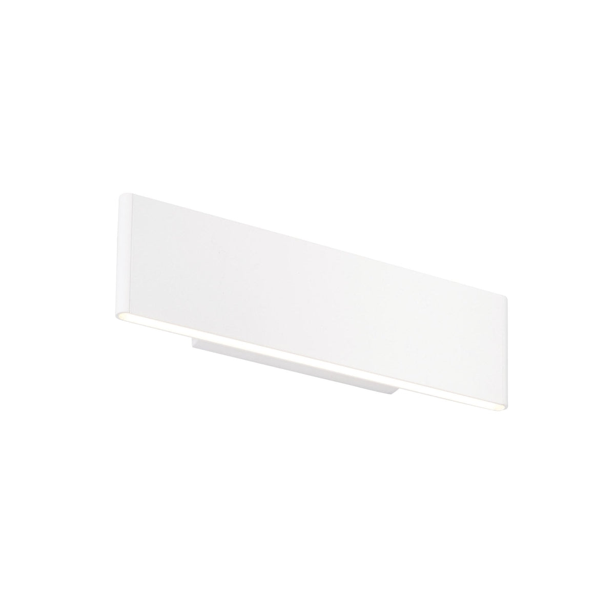 Bodhi 285mm LED Twin Wall Light in Textured Matt White