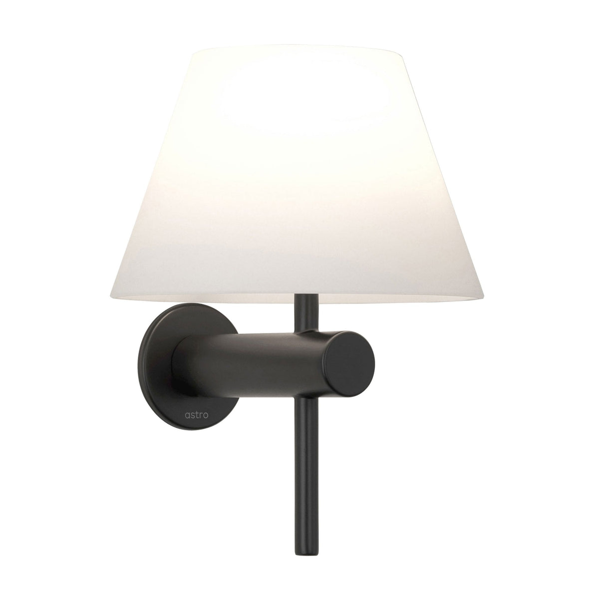 Roma IP44 Bathroom Wall Light in Black