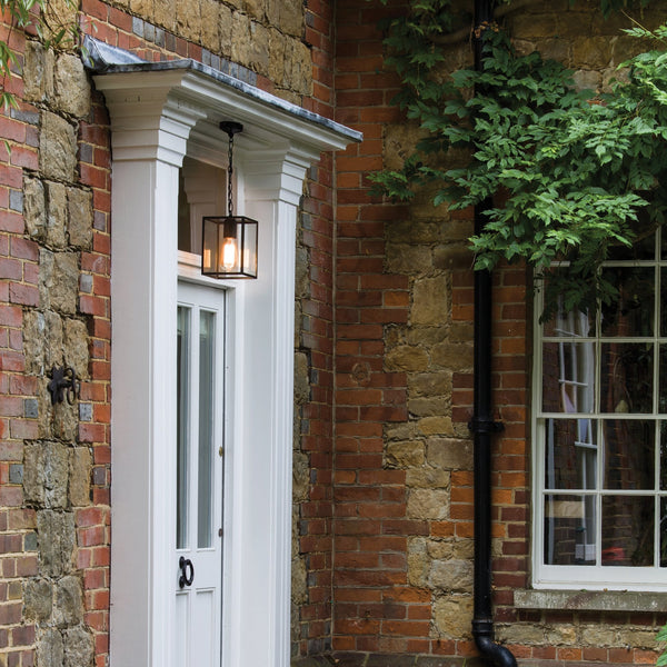 Homefield 240 Exterior Pendant Light in Black