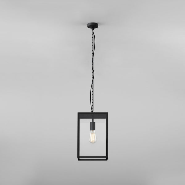 Homefield 360 Exterior Pendant Light in Textured Black