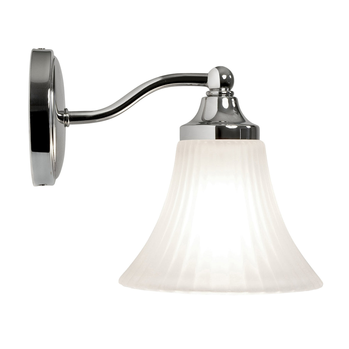 Nena Polished Chrome IP44 Bathroom Wall Light