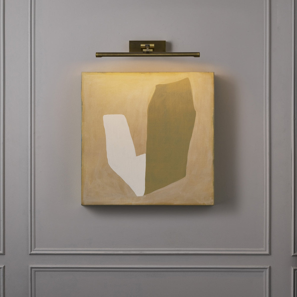 Goya 460 LED Antique Brass Picture Light