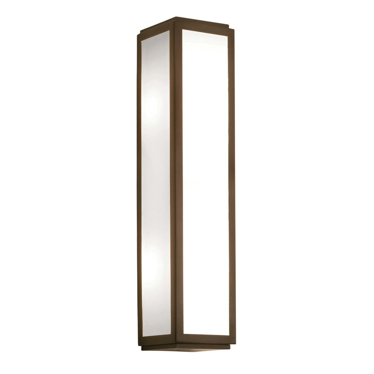 Mashiko 360 IP44 Classic Bathroom Wall Light in Bronze