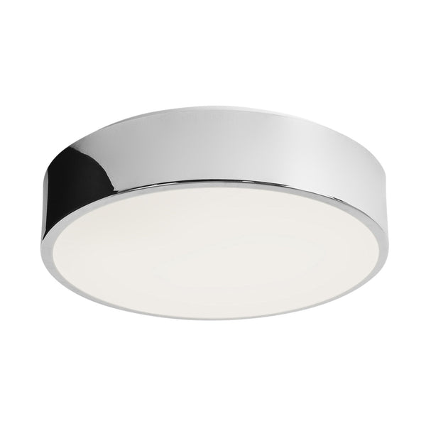 Mallon LED Bathroom IP44 Ceiling Light in Chrome