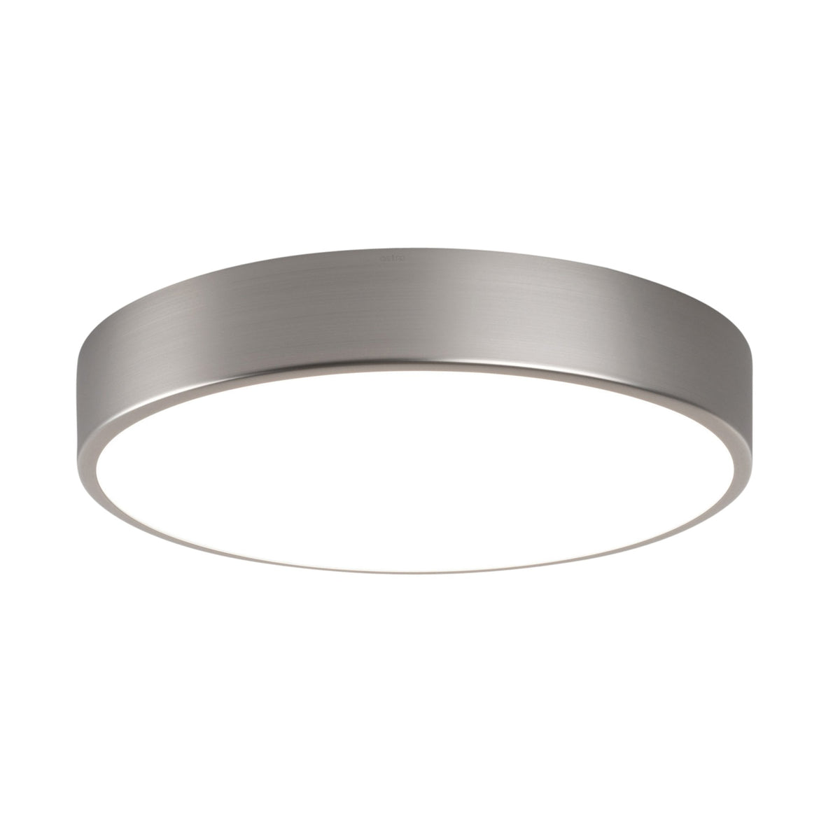 Mallon LED Bathroom IP44 Ceiling Light in Matt Nickel