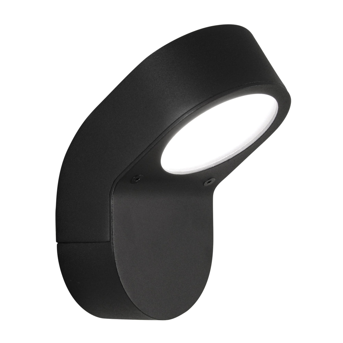 Soprano GX53 IP44 Exterior Wall Light in Black