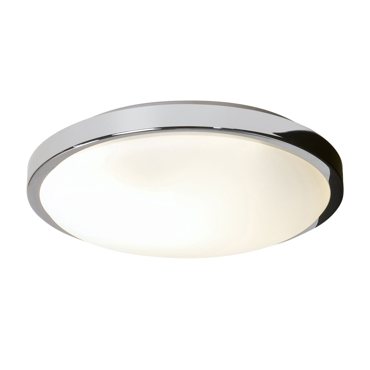 Denia IP44 Bathroom Ceiling Light in Polished Chrome