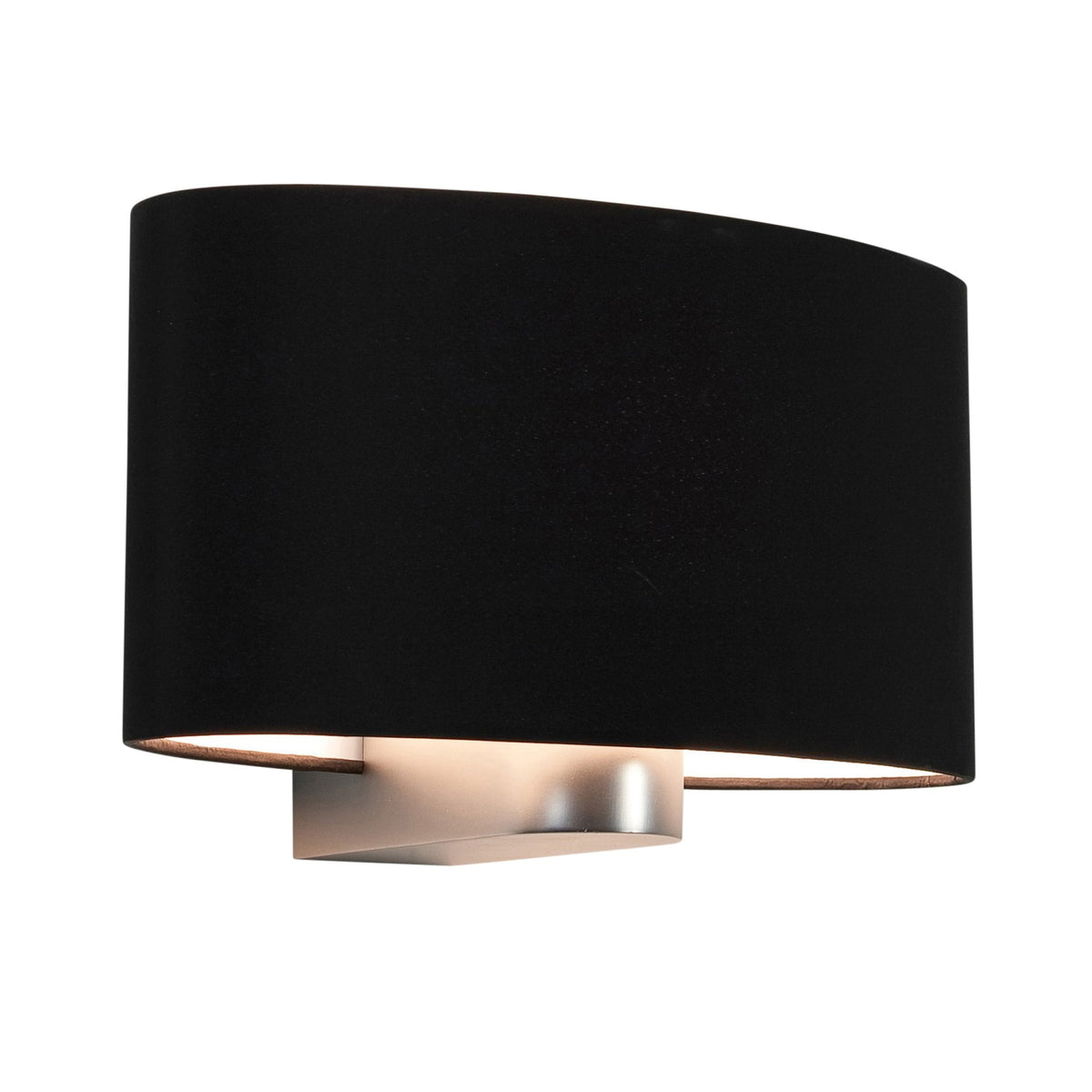 Napoli Wall Light in Matt Nickel