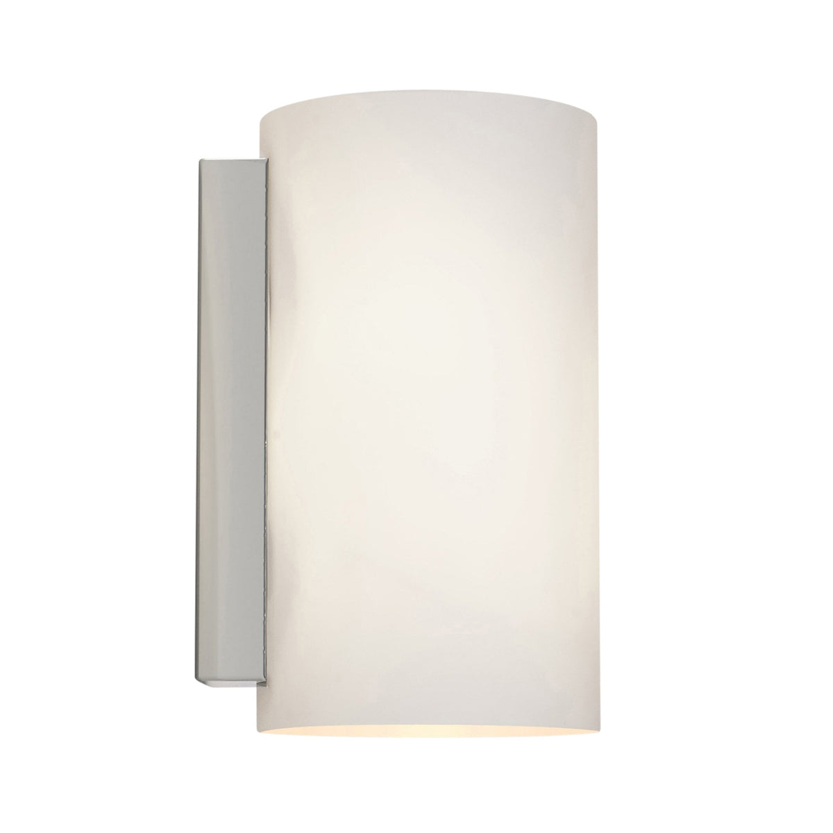 Cyl 260 White Glass Wall Light