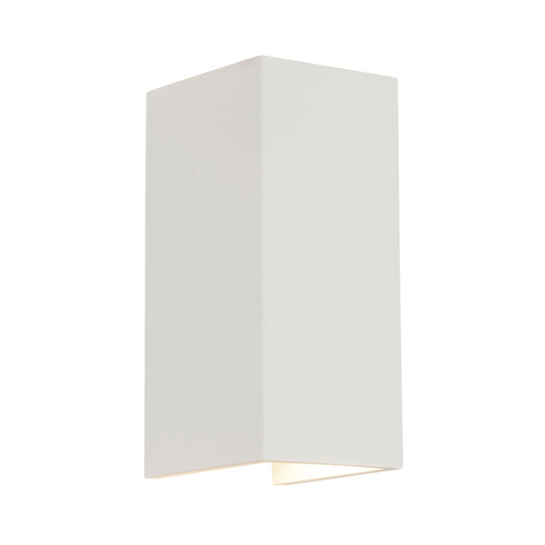 Parma 210 White Plaster Wall Light