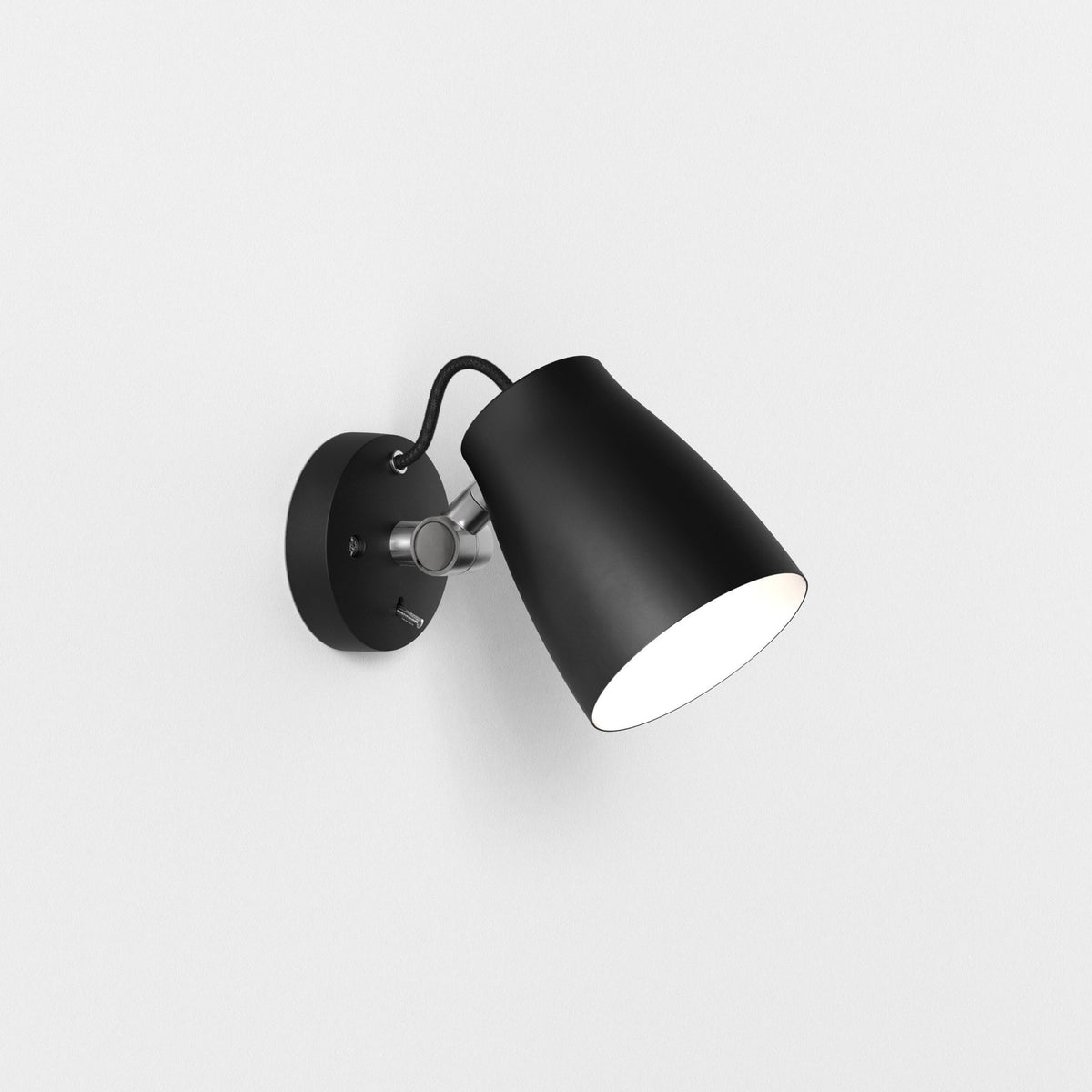 Atelier Adjustable Wall Light in Black