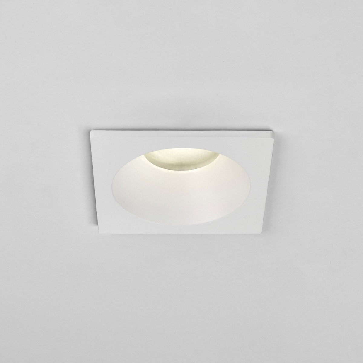 Minima Square IP65 Recessed Downlight in White