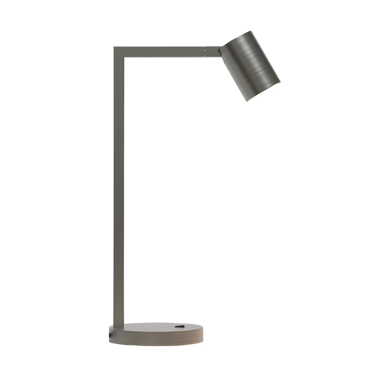 Ascoli Switched Desk Lamp in Matt Nickel