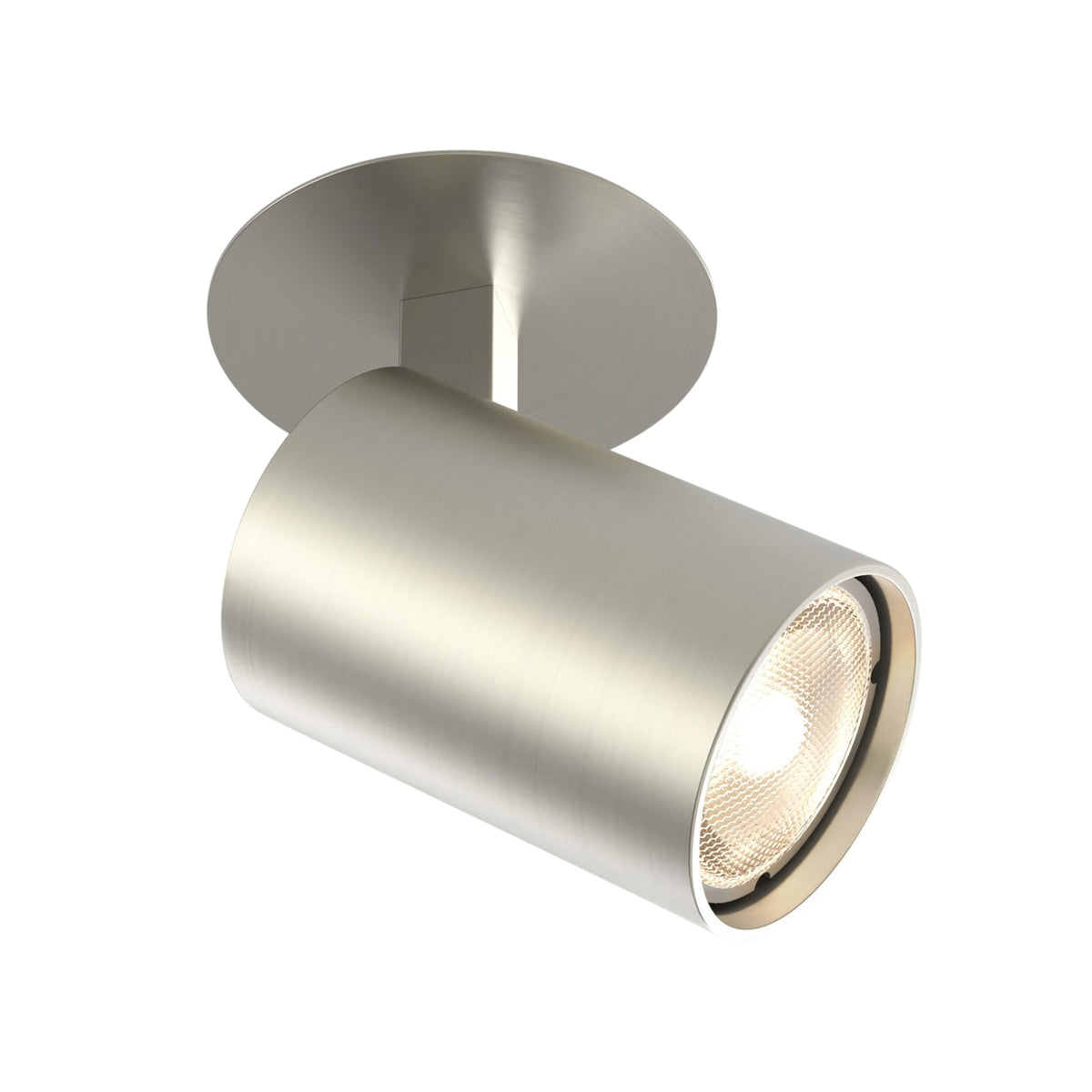 Ascoli Recessed Spotlight in Matt Nickel