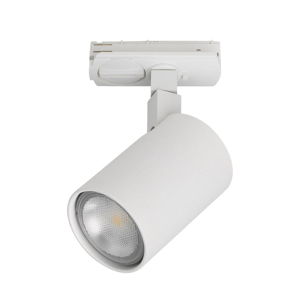 Ascoli GU10 Textured White Track Spotlight