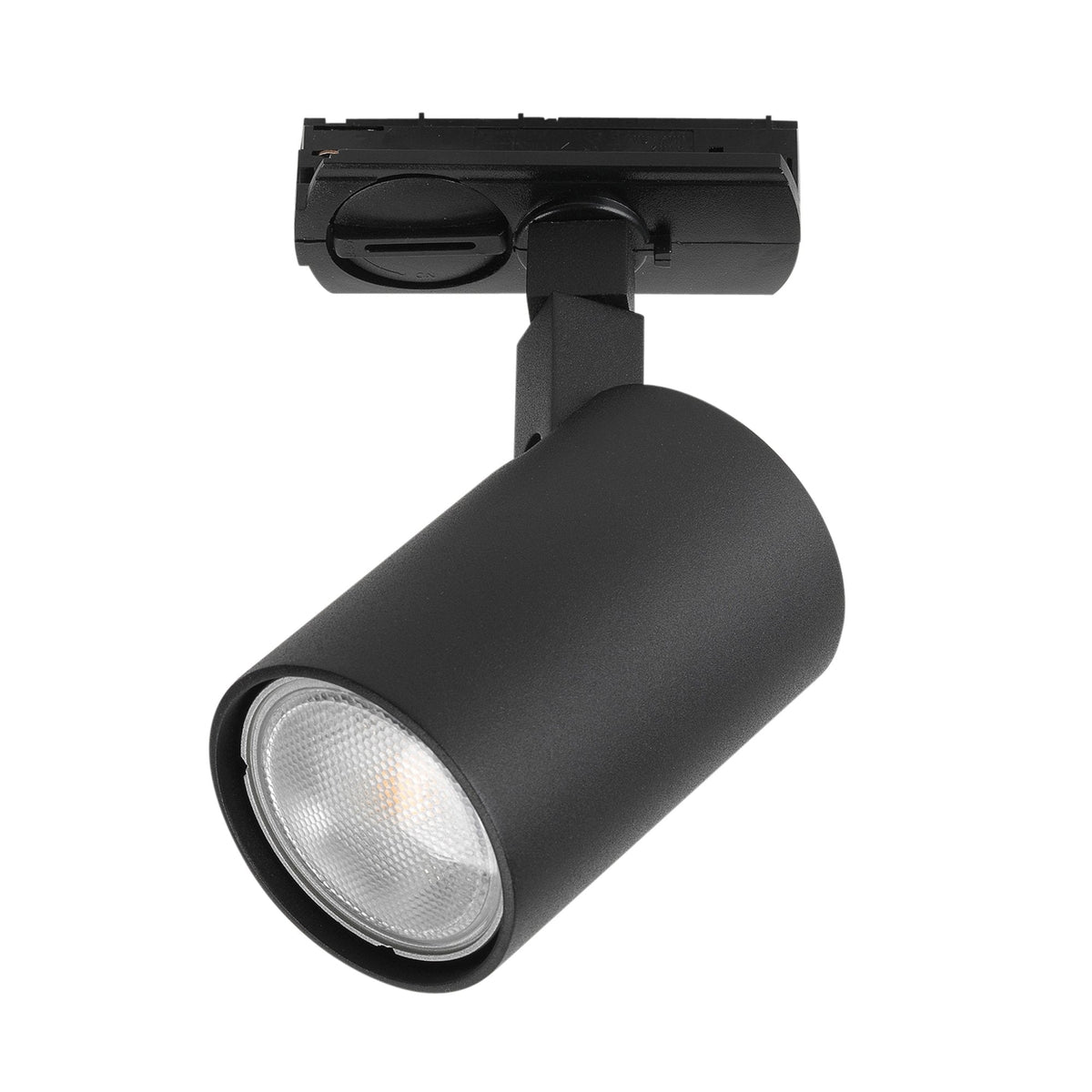 Ascoli GU10 Textured Black Track Spotlight