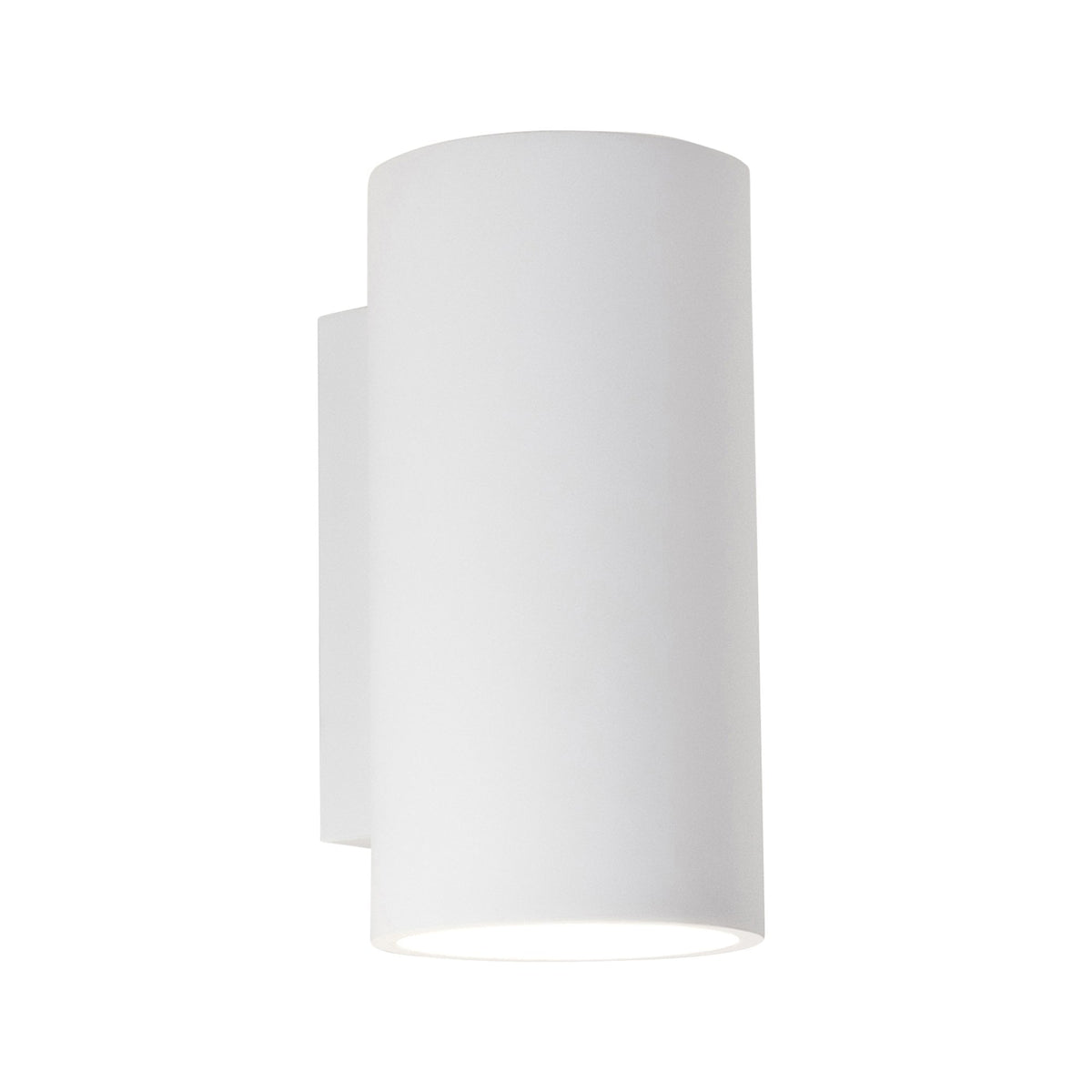 Bologna 240 White Plaster Wall Light