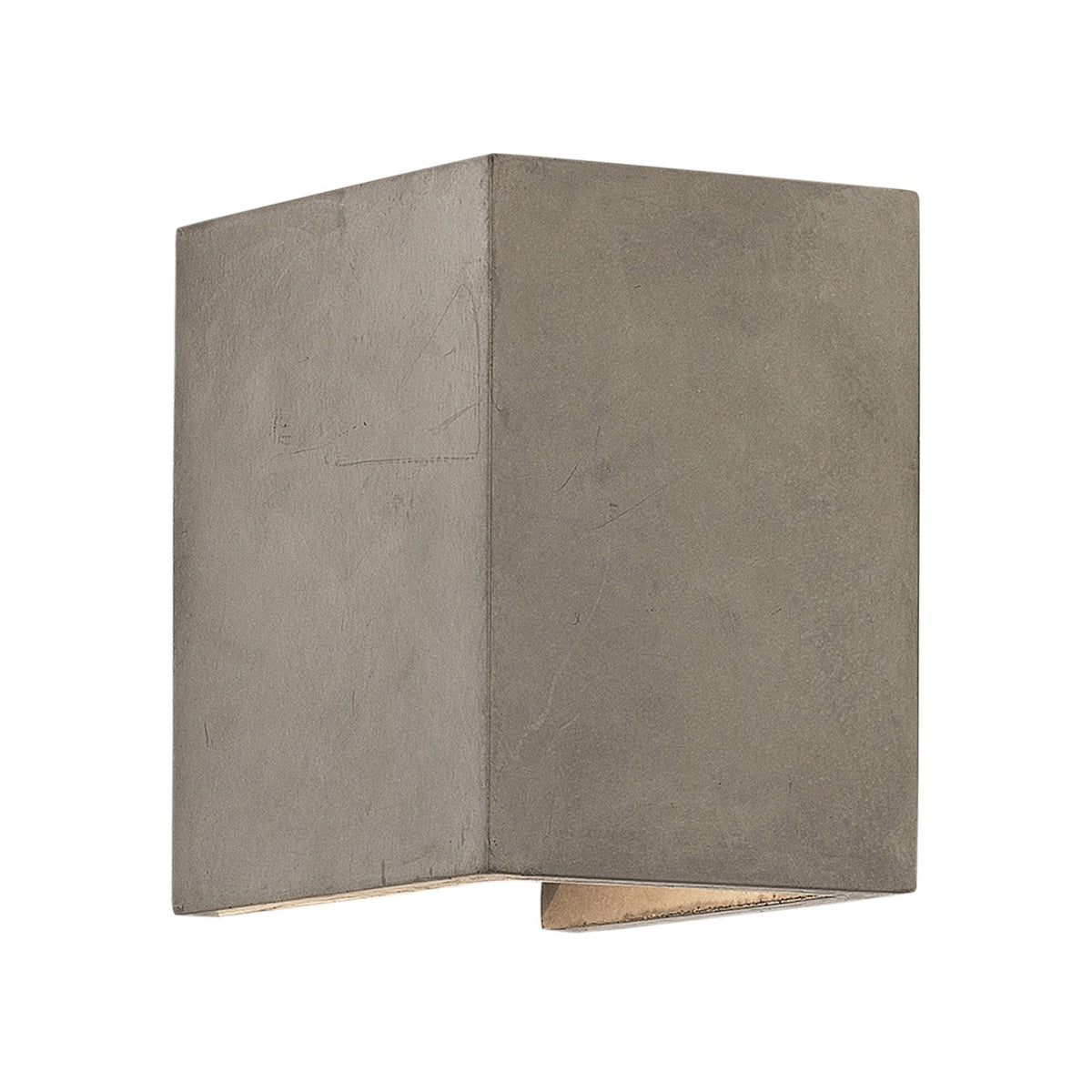 Oslo 120 LED IP65 Exterior Wall Light in Concrete