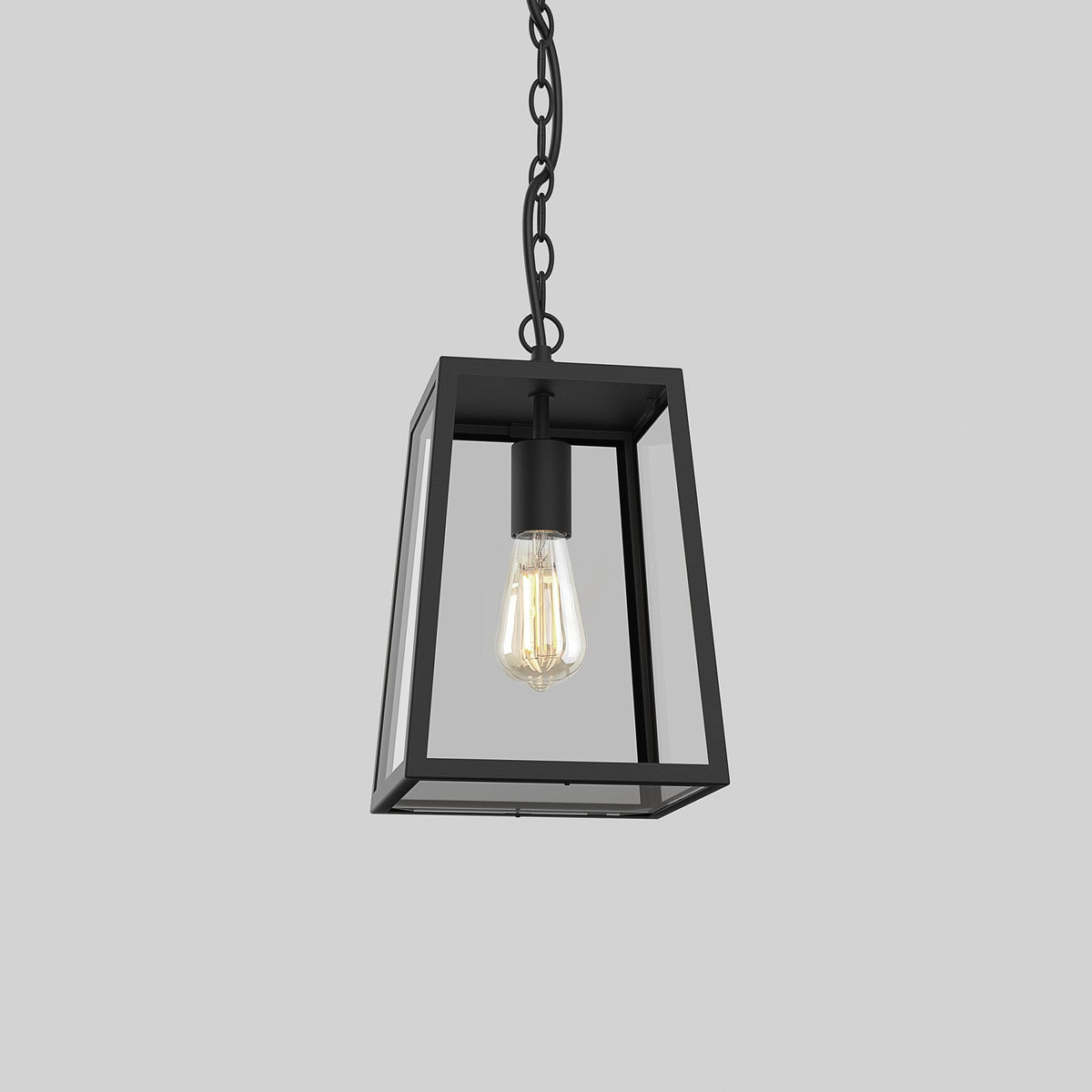 Calvi 305 Outdoor Pendant Light in Textured Black