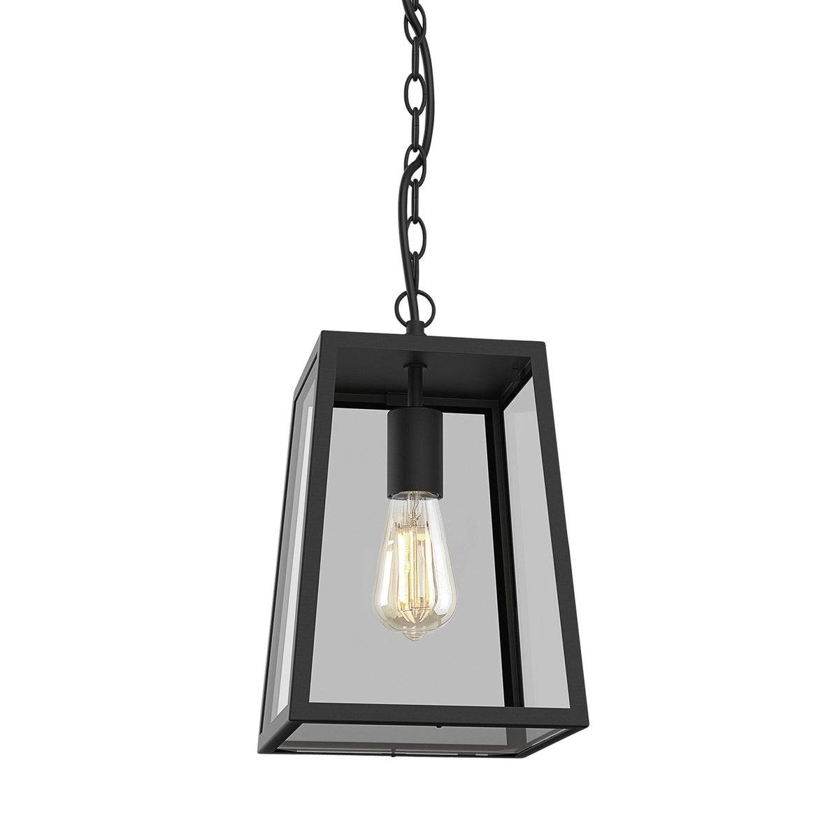 Calvi 305 Outdoor Pendant Light in Textured Black