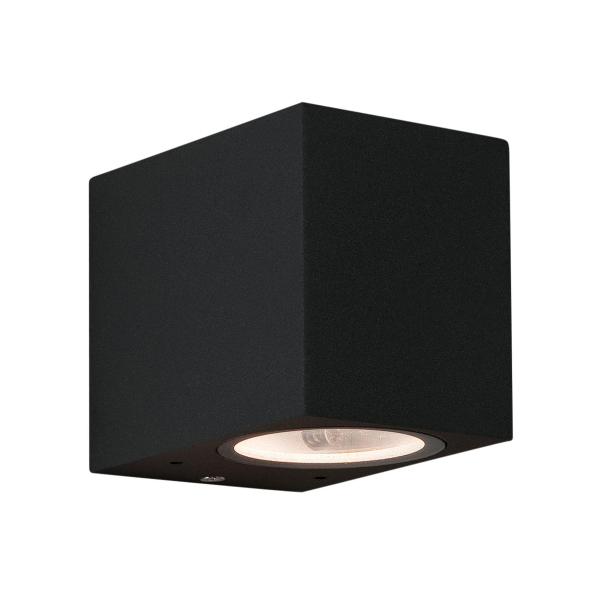 Chios 80 Exterior IP44 Wall Light in Black