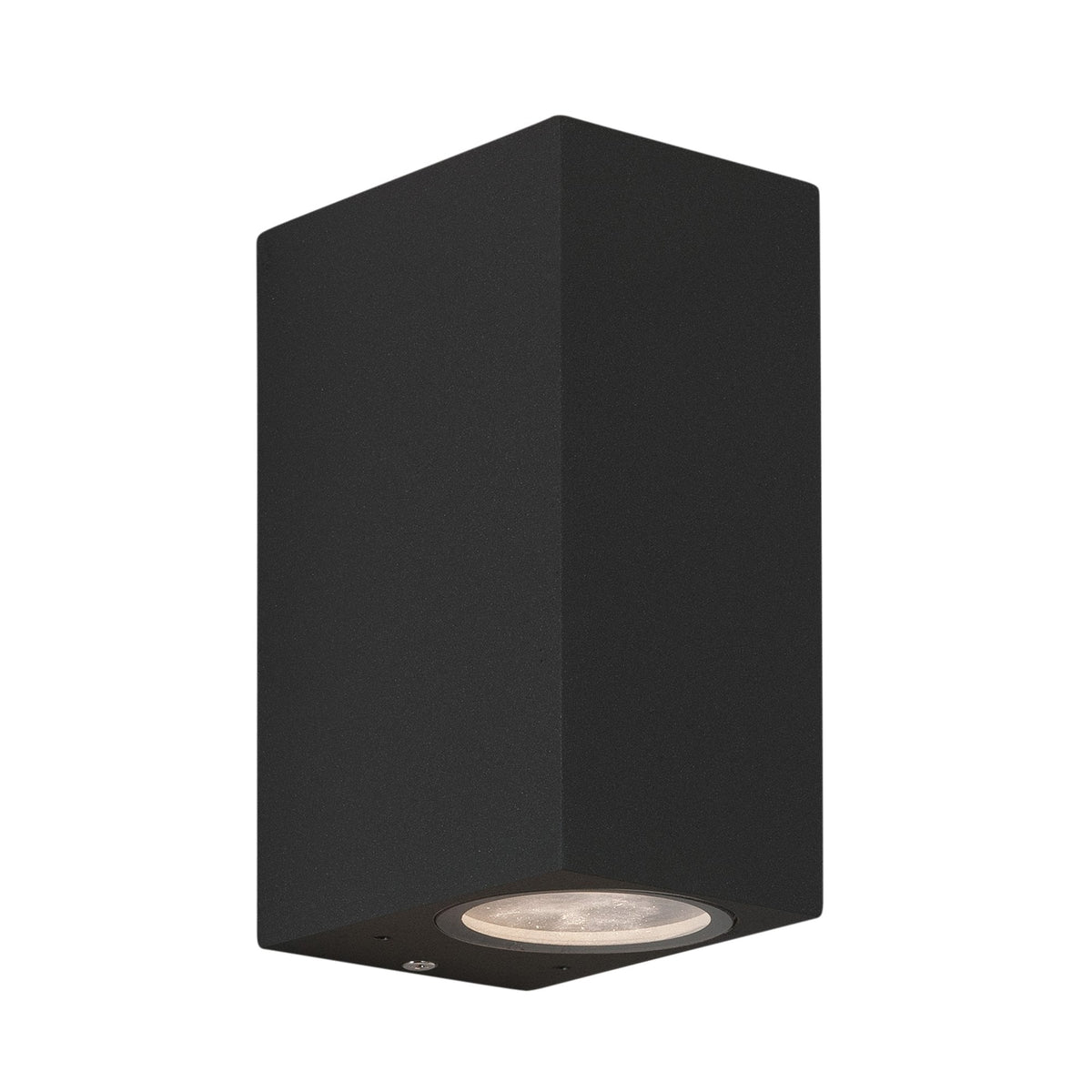 Chios 150 IP44 Exterior Up and Down Wall Light in Black