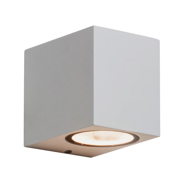 Chios 80 White IP44 Exterior Wall Light
