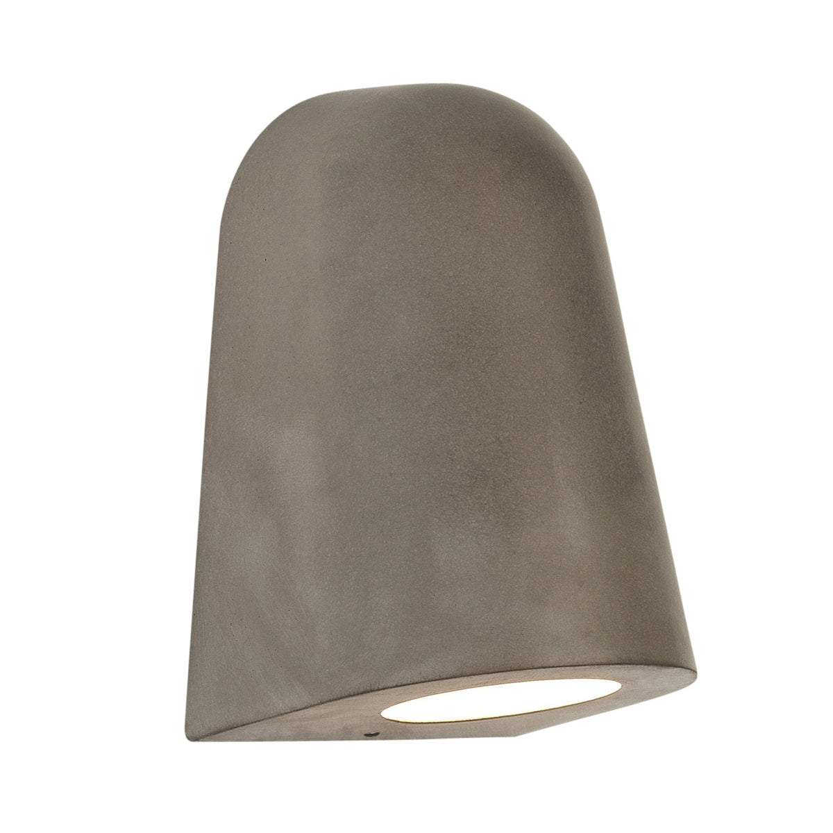 Mast IP44 Exterior Coastal Wall Light in Concrete