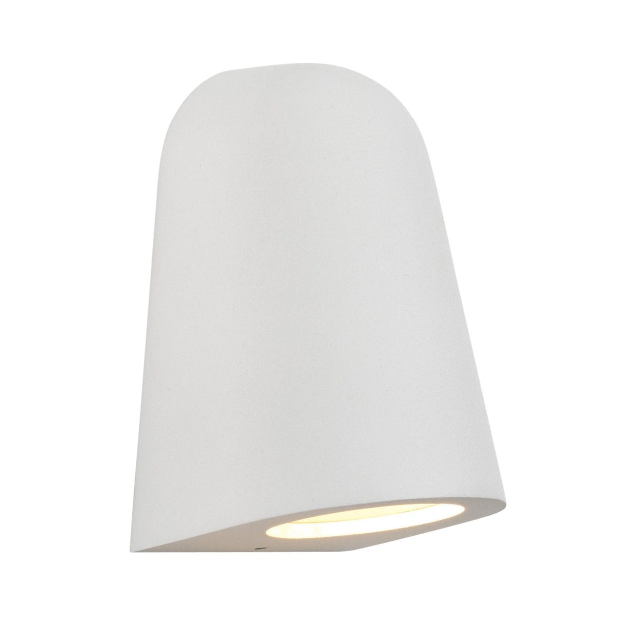Mast IP65 White Exterior Wall Light