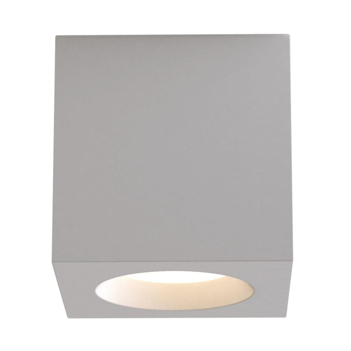 Kos Square Surface Mounted Downlight IP65 in White