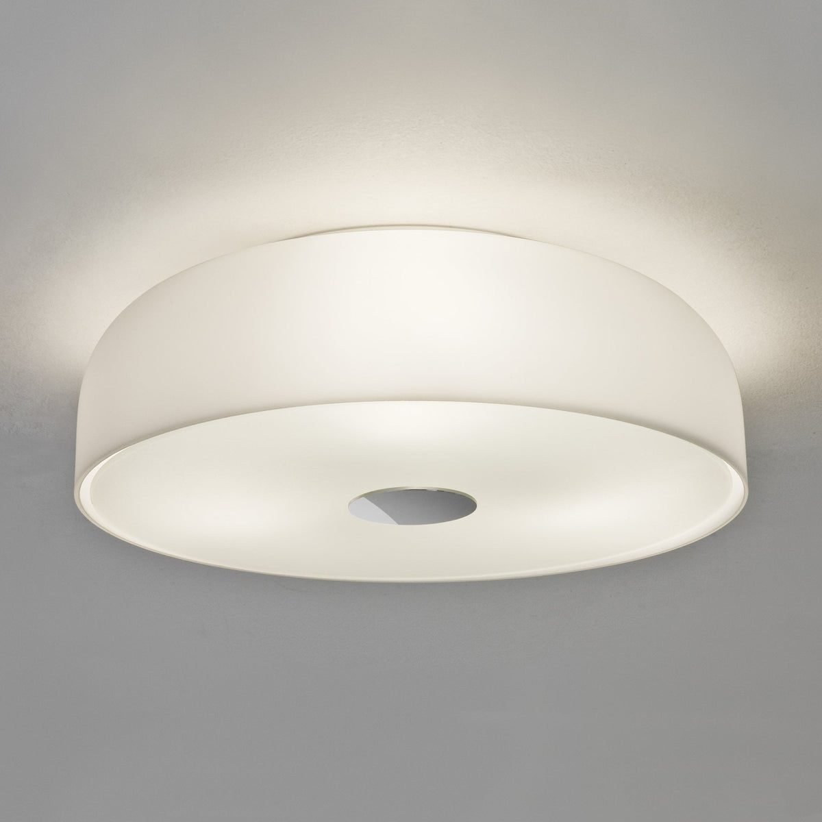 Syros 350 Opal Glass IP44 Bathroom Ceiling Light