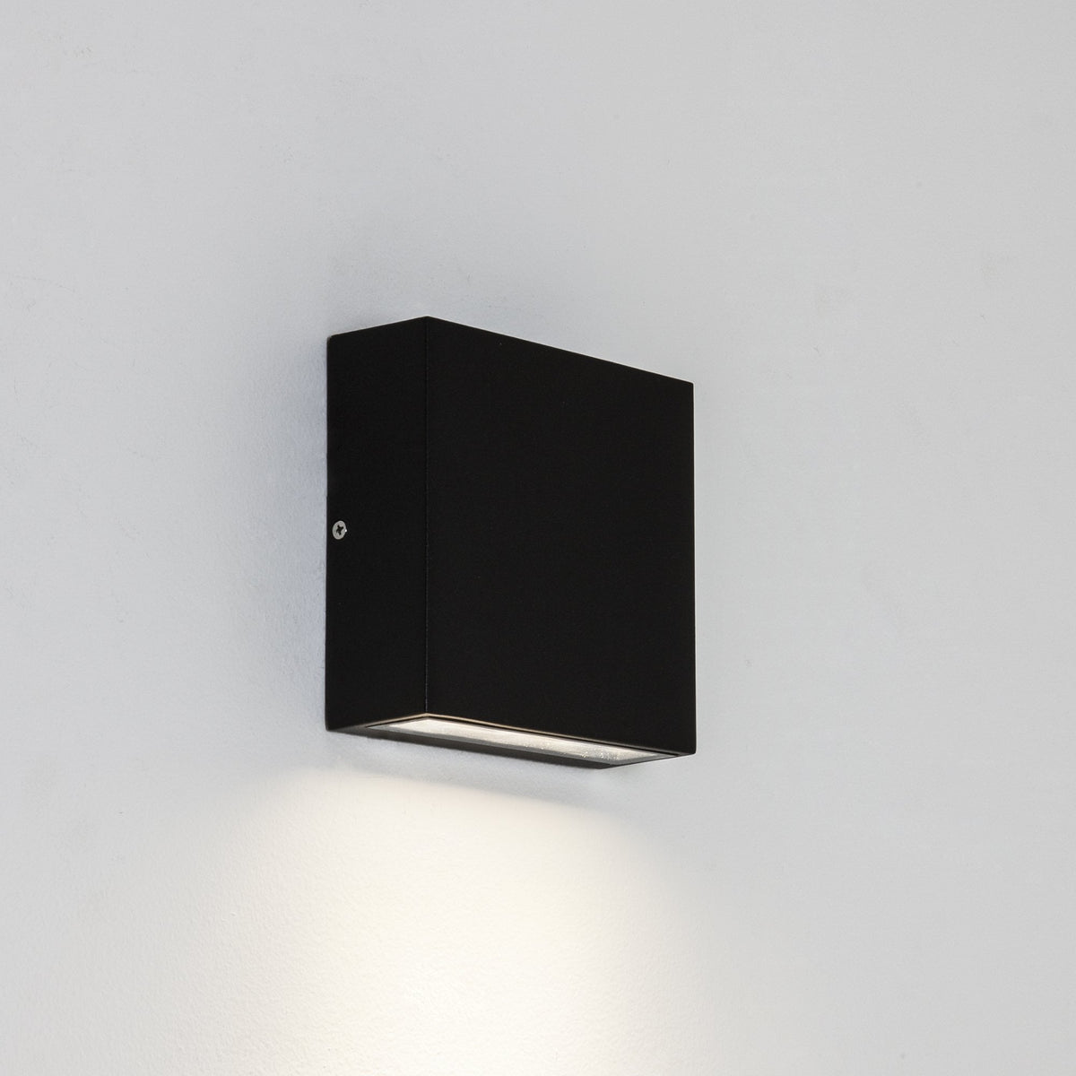 Elis LED Single IP54 Exterior Wall Light in Black